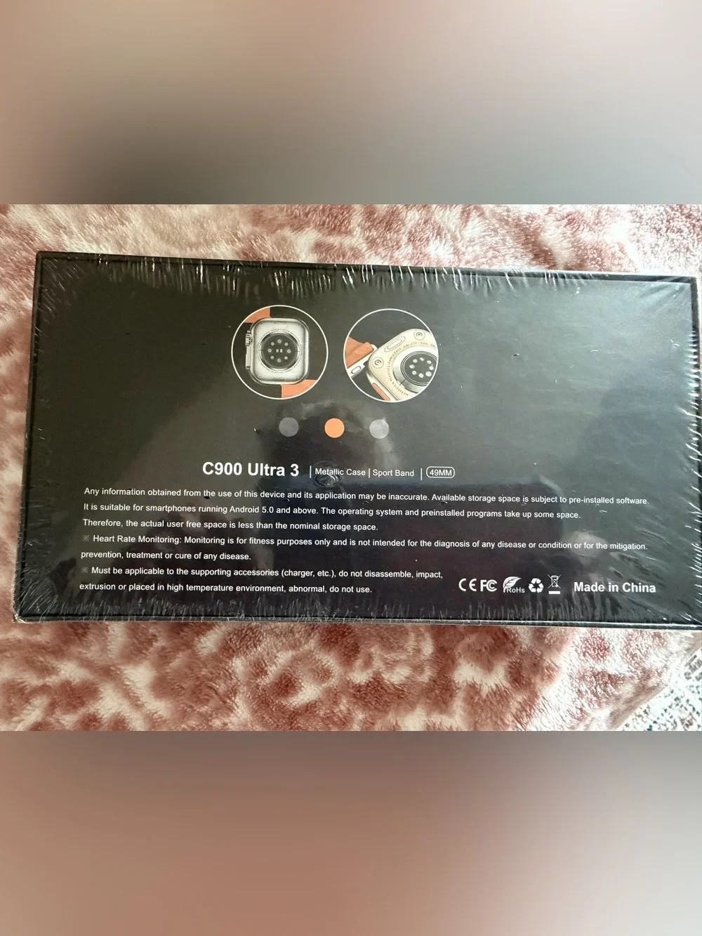 Smartwatch iOS & Android Compatibility, New in Box